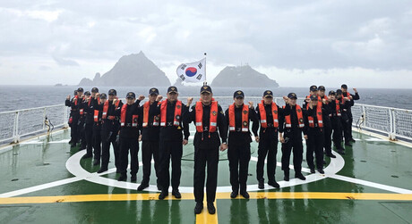 East Sea Coast Guard Stands Watch Over Dokdo During Chuseok Holiday
