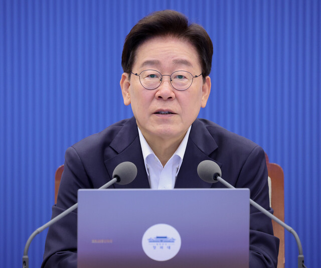 President Lee Vows ‘...