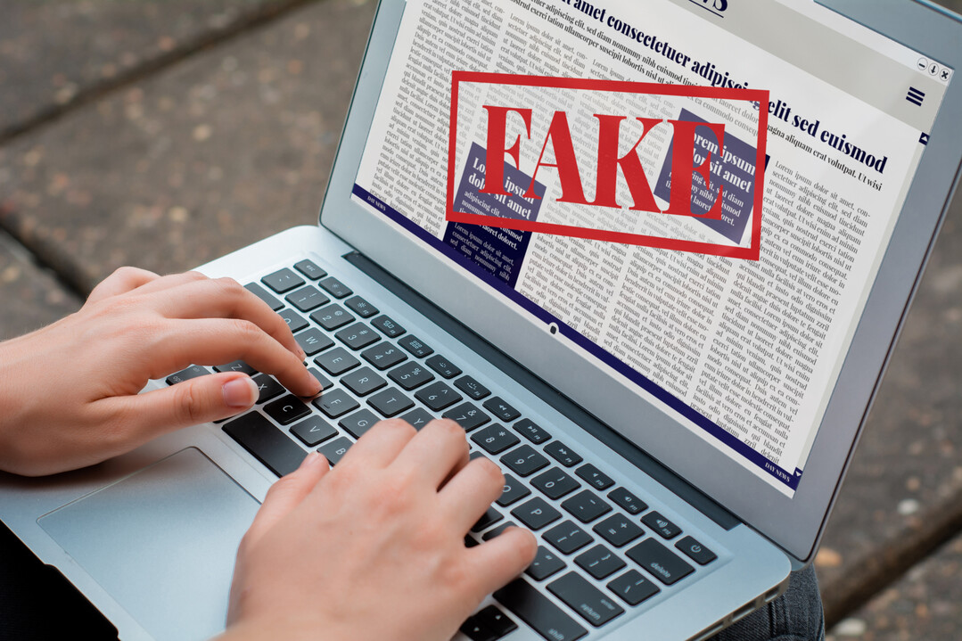"Fake news will...